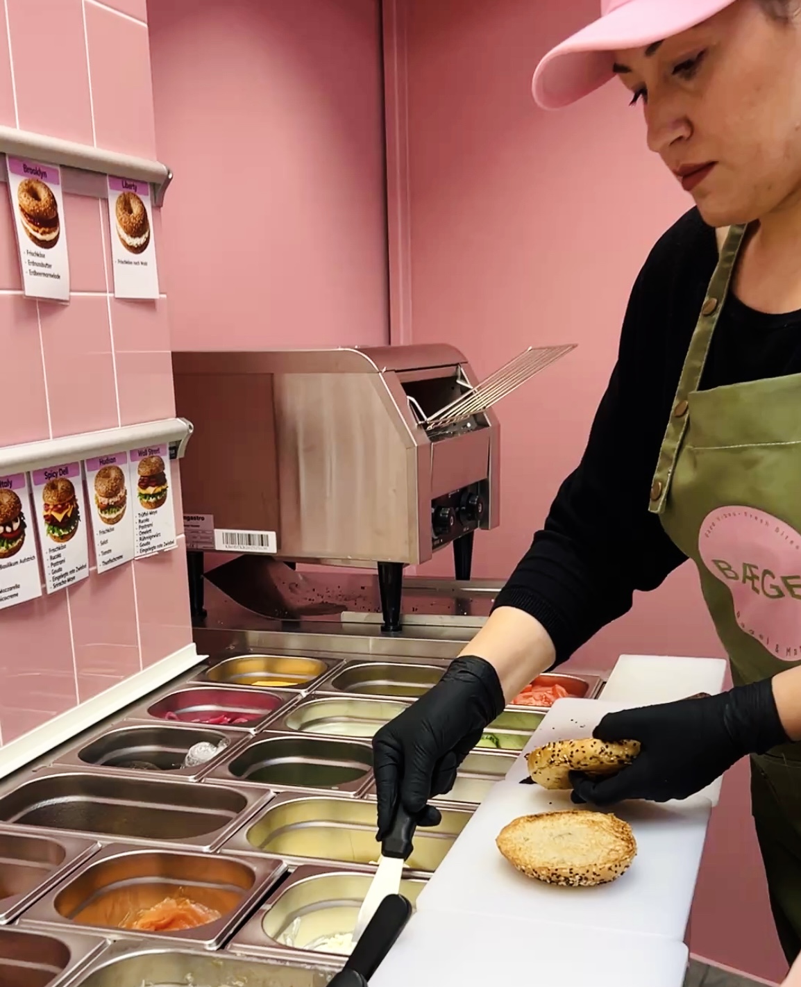 Bäcker bei der Arbeit